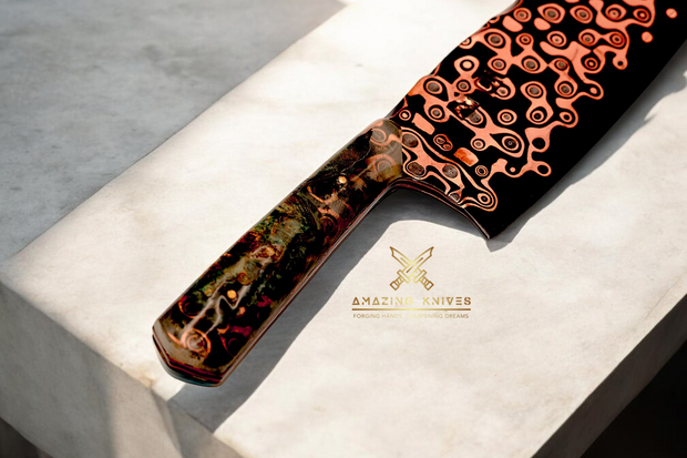 CM09 - RAINDROP CUPPERMAI CLEAVER