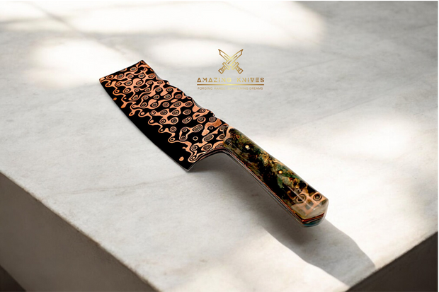 CM09 - RAINDROP CUPPERMAI CLEAVER