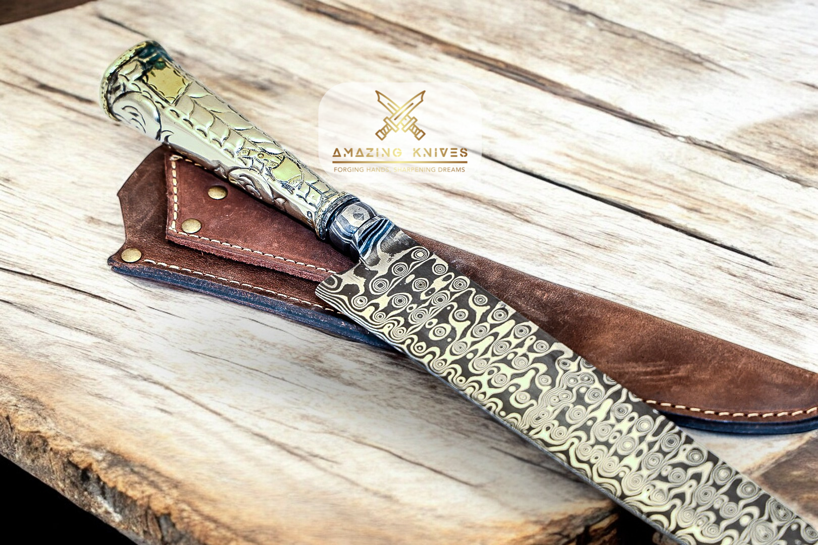 DM14 - RAINDROP DAMASCUS