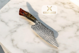 DM15 - WONDERFUL RAINDROP DAMASCUS CLEAVER