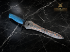 CM29 - SPECTACULAR COPPERMAI MOKUME GANE DAGGER