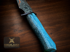CM29 - SPECTACULAR COPPERMAI MOKUME GANE DAGGER