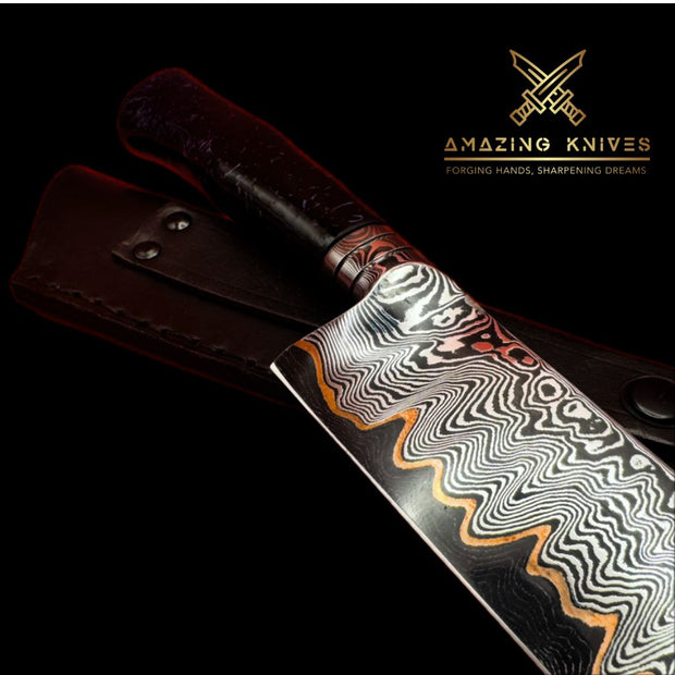 CM04 - CHEF COPPERMAI WITH NICKEL KNIFE