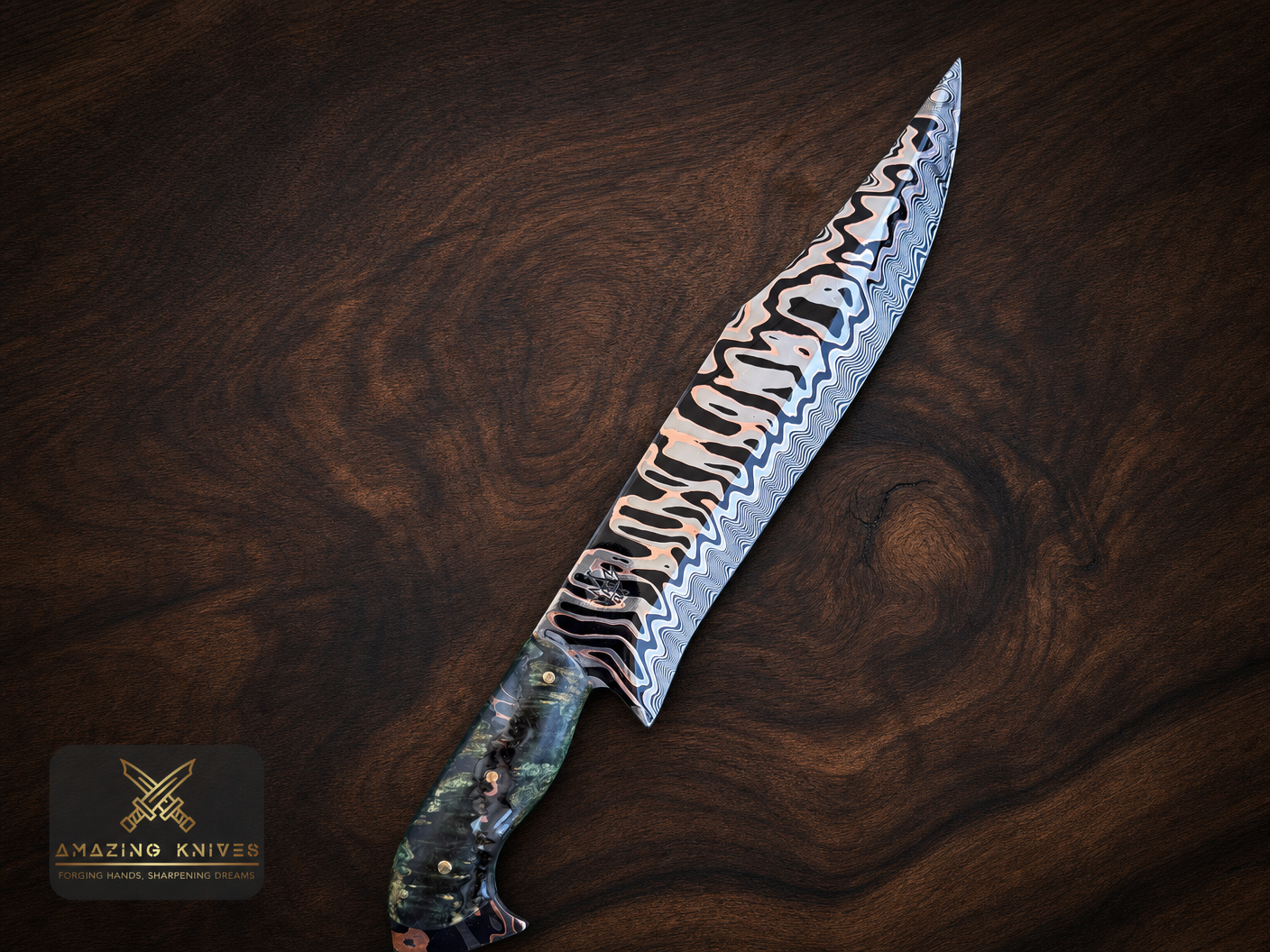 CM39 - SPECTACULAR COPPERMAI CHEVRON