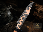 CM41 - SPECTACULAR BOWIE COPPERMAI MOKUME GANE GHOST